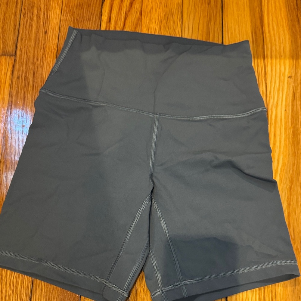 lululemon athletica High-Rise Bike Shorts - Dark Gray